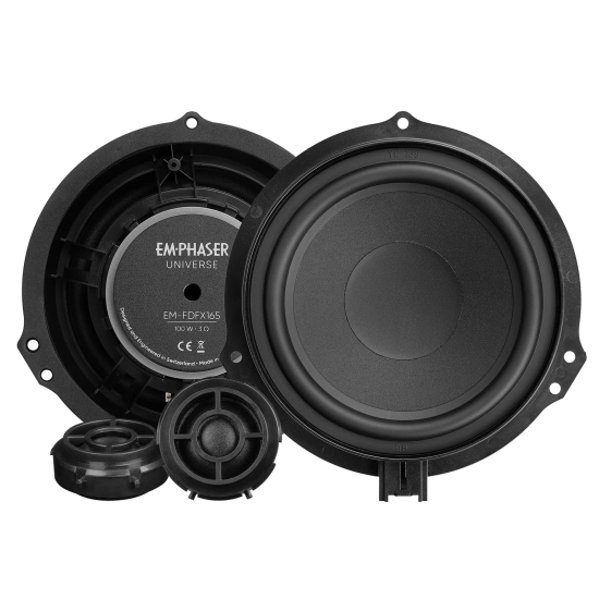EMPHASER EM-FDFX165 – zestaw głośnikowy 165 mm Plug&Play do Forda