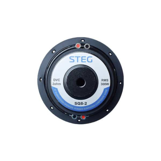 STEG SQ8-2 — subwoofer 8 cali z podwójną cewką