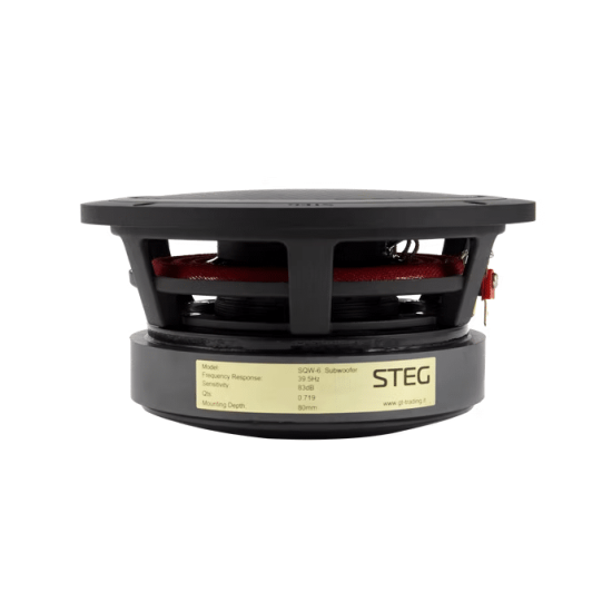 STEG SQW-6 — kompaktowy subwoofer 6 cali